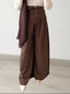 Pantalon à pince Élégant marron de la marque Charmosa